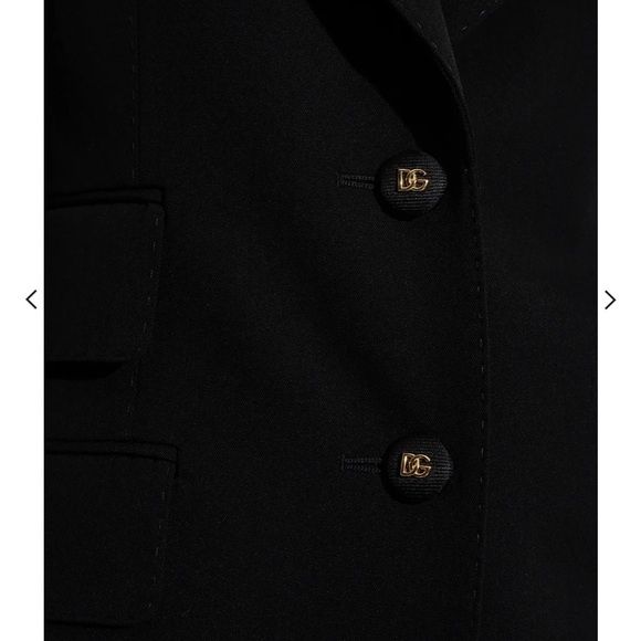 Dolce & Gabbana women medium navy blue blazer European size 48 - Picture 2 of 11